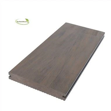 Fabricado en China Suelos de tarima de plástico de madera maciza de colores mixtos